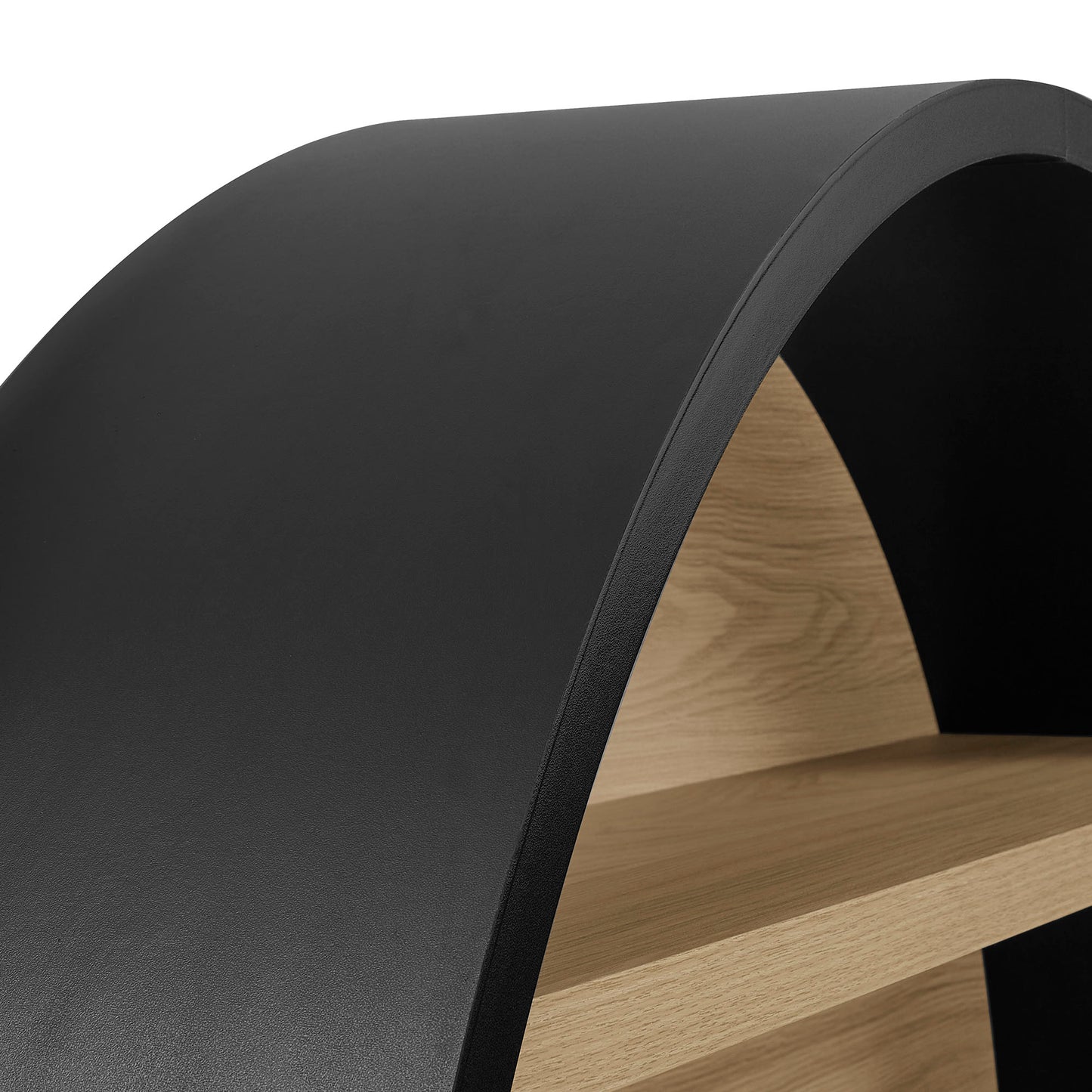 Romy 47" Round Wall Book Shelf by Modway EEI-7672