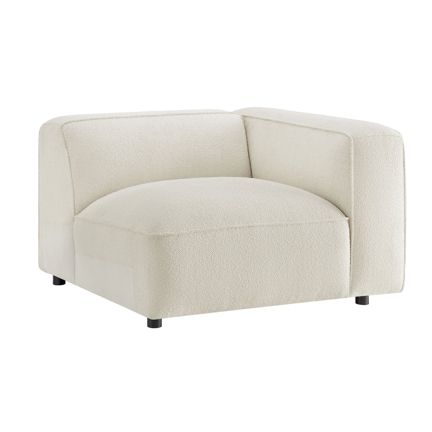 Auren Lattice Bouclé Upholstered Modular Right-Facing Arm Chair by Modway EEI-7674
