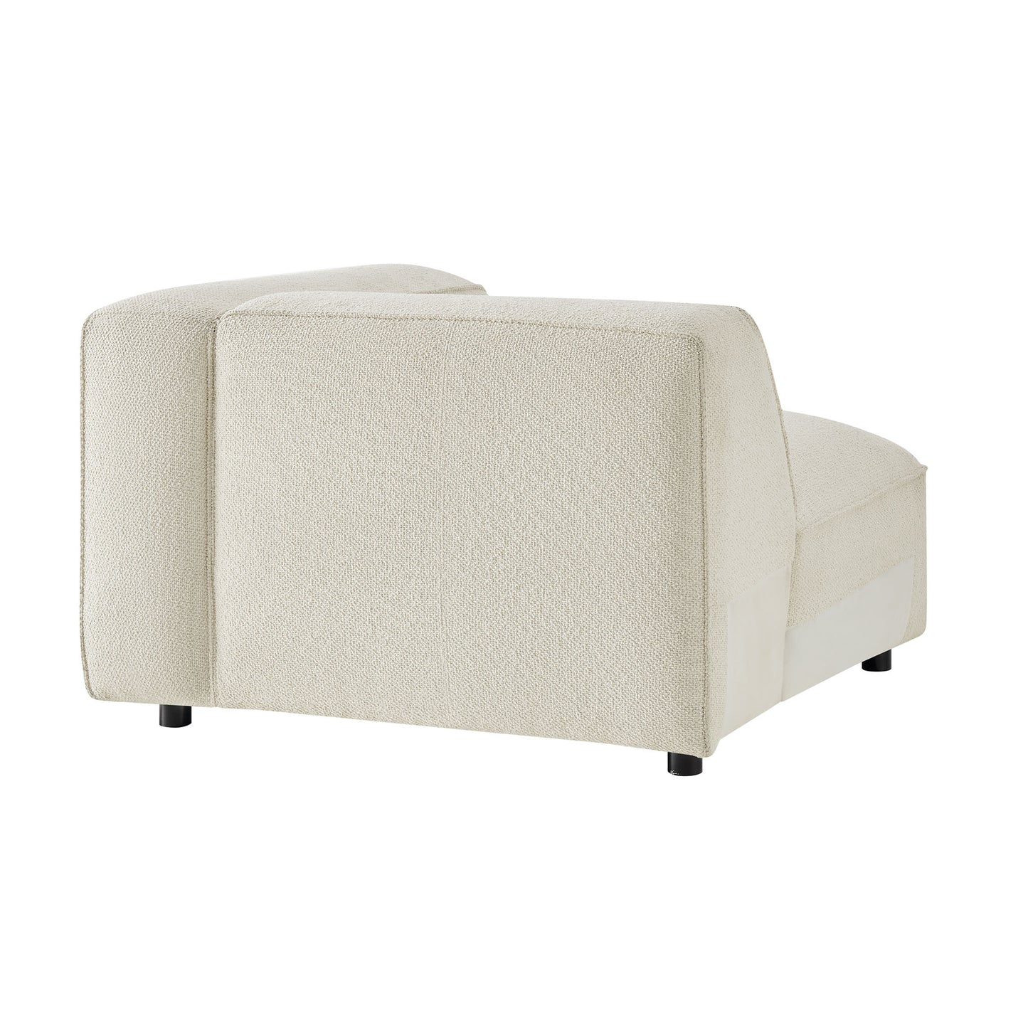 Auren Lattice Bouclé Upholstered Modular Right-Facing Arm Chair by Modway EEI-7674