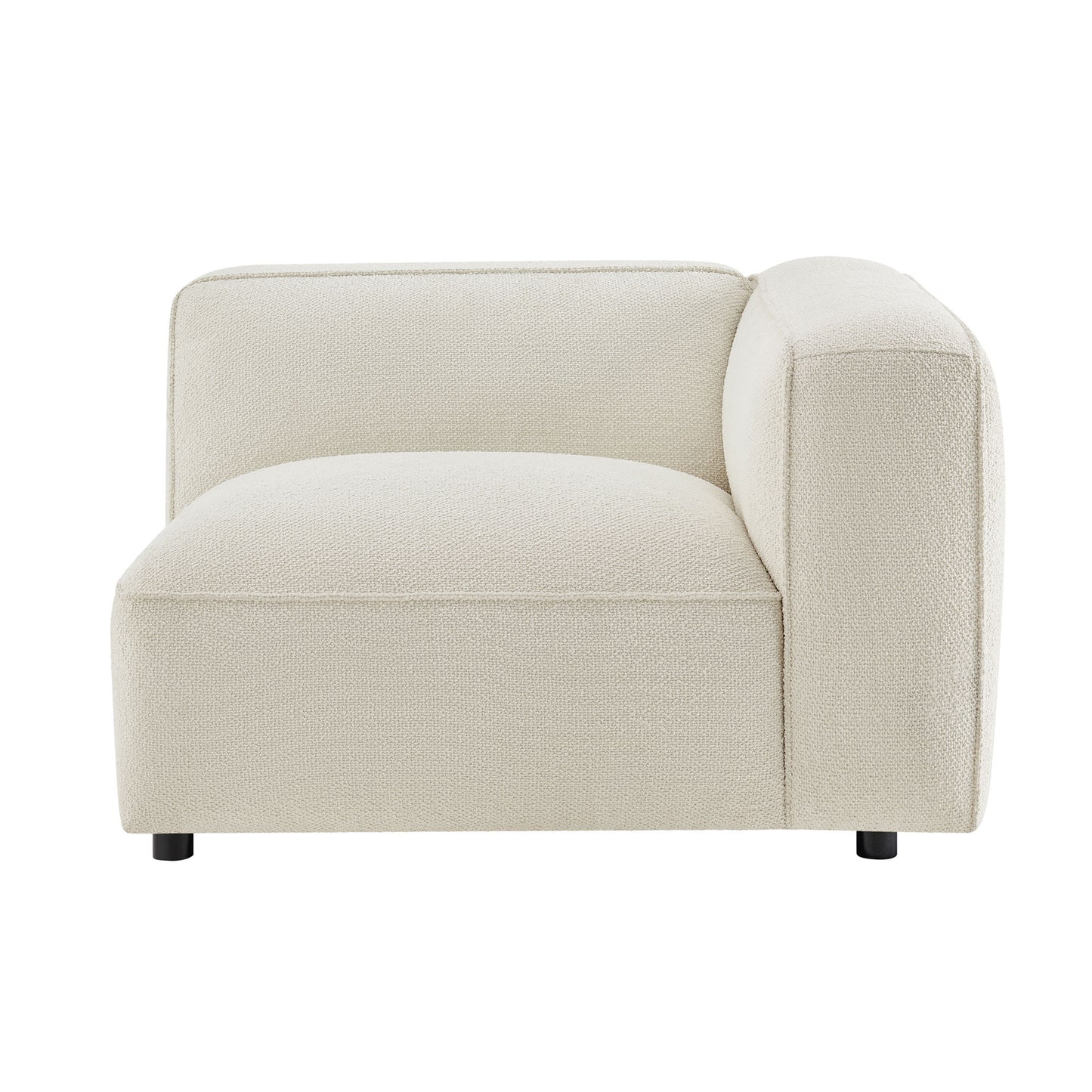 Auren Lattice Bouclé Upholstered Modular Right-Facing Arm Chair by Modway EEI-7674
