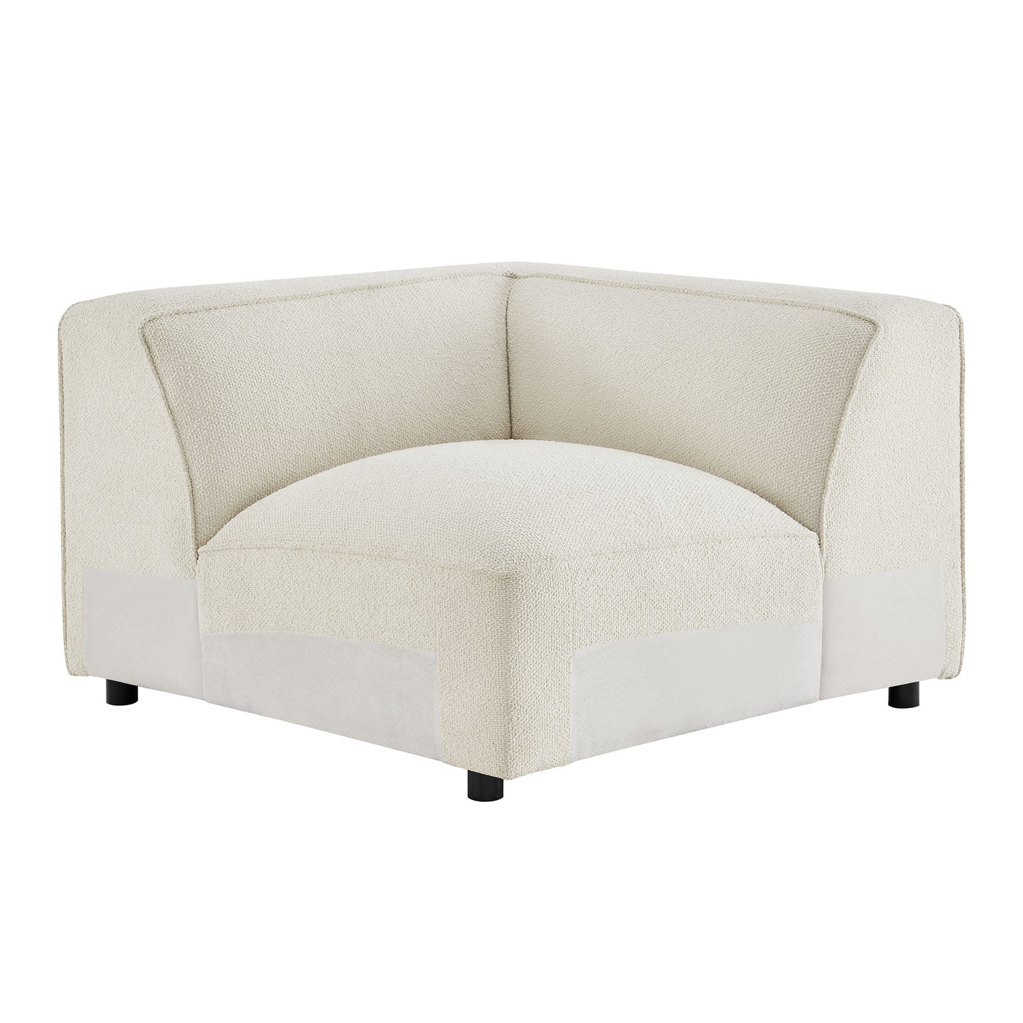 Auren Lattice Bouclé Upholstered Modular Corner Chair by Modway EEI-7677