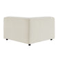 Auren Lattice Bouclé Upholstered Modular Corner Chair by Modway EEI-7677