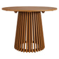Lane 39 Inch Round Outdoor Patio Teak Wood Dining Table by Modway EEI-7682