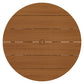 Lane 39 Inch Round Outdoor Patio Teak Wood Dining Table by Modway EEI-7682