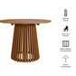 Lane 39 Inch Round Outdoor Patio Teak Wood Dining Table by Modway EEI-7682