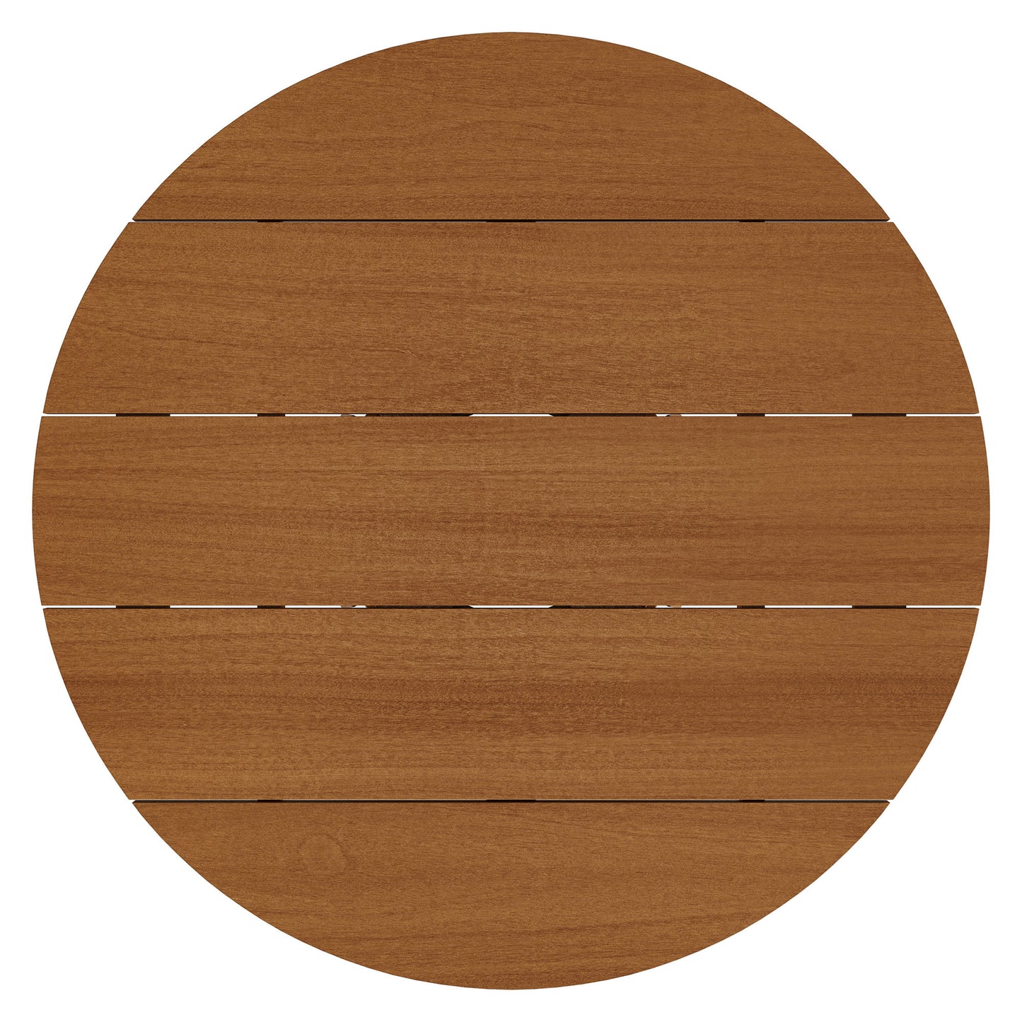 Lane 35 Inch Round Outdoor Patio Teak Wood Bar Table by Modway EEI-7686