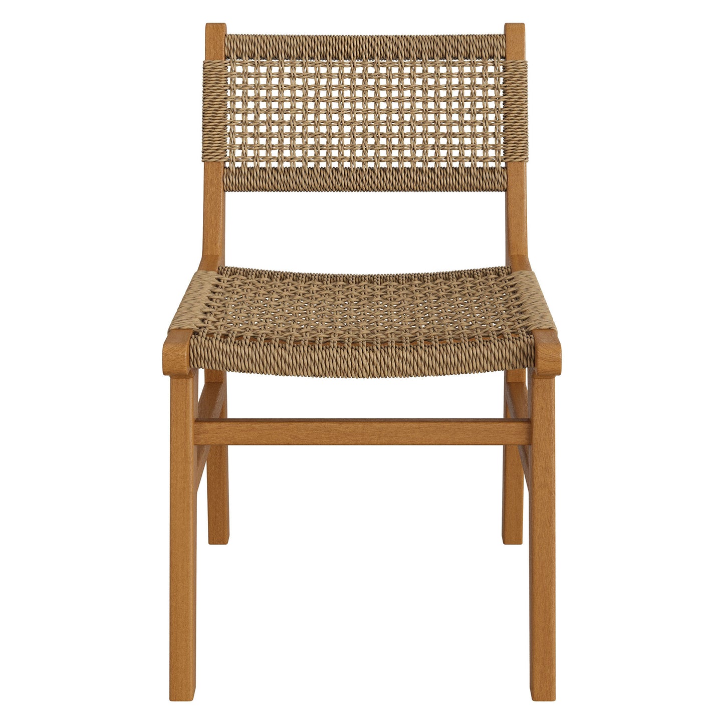 Rowe Outdoor Patio Teak Wood Dining Chair by Modway EEI-7687
