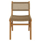 Rowe Outdoor Patio Teak Wood Dining Chair by Modway EEI-7687