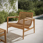 Hayden Outdoor Patio Teak Wood Armchair by Modway EEI-7694