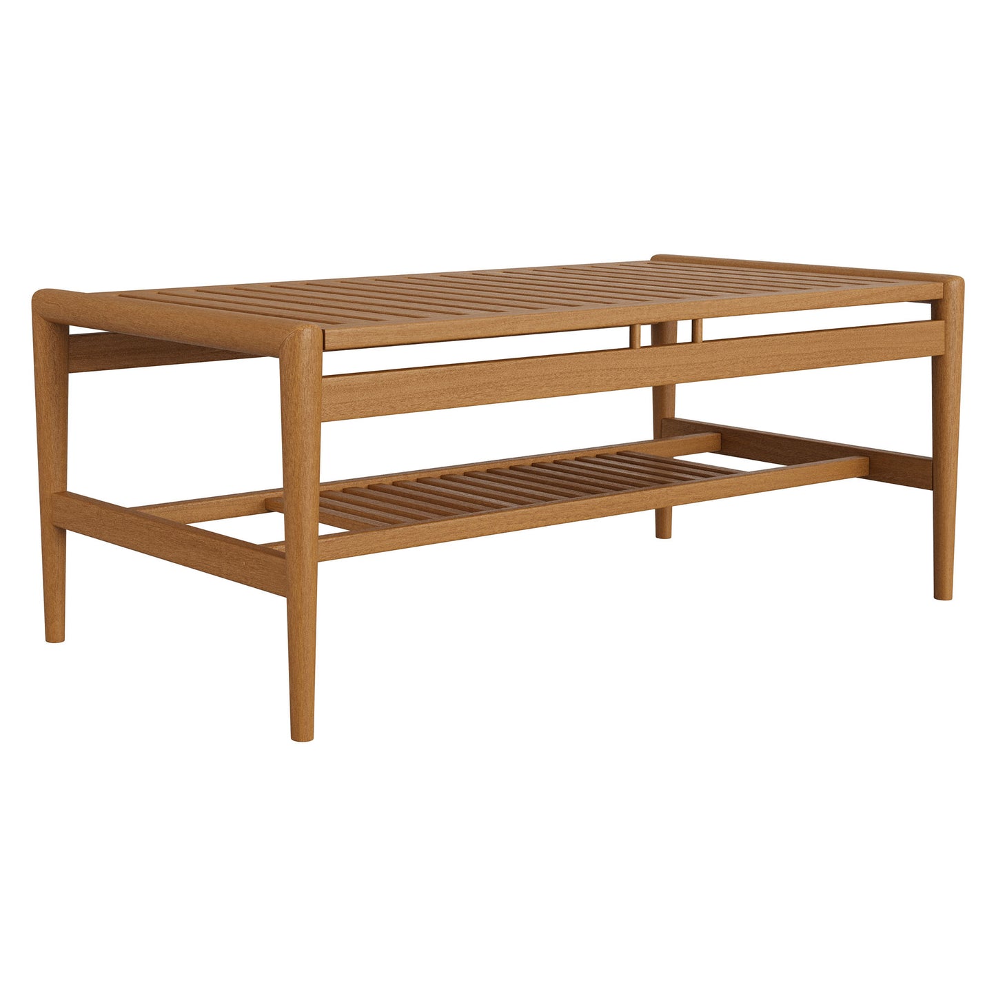 Hayden 46 Inch Outdoor Patio Teak Wood Coffee Table by Modway EEI-7695