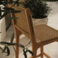 Rowe 3-Piece Outdoor Patio Teak Wood Bar Set by Modway EEI-7696