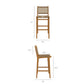 Rowe 3-Piece Outdoor Patio Teak Wood Bar Set by Modway EEI-7696