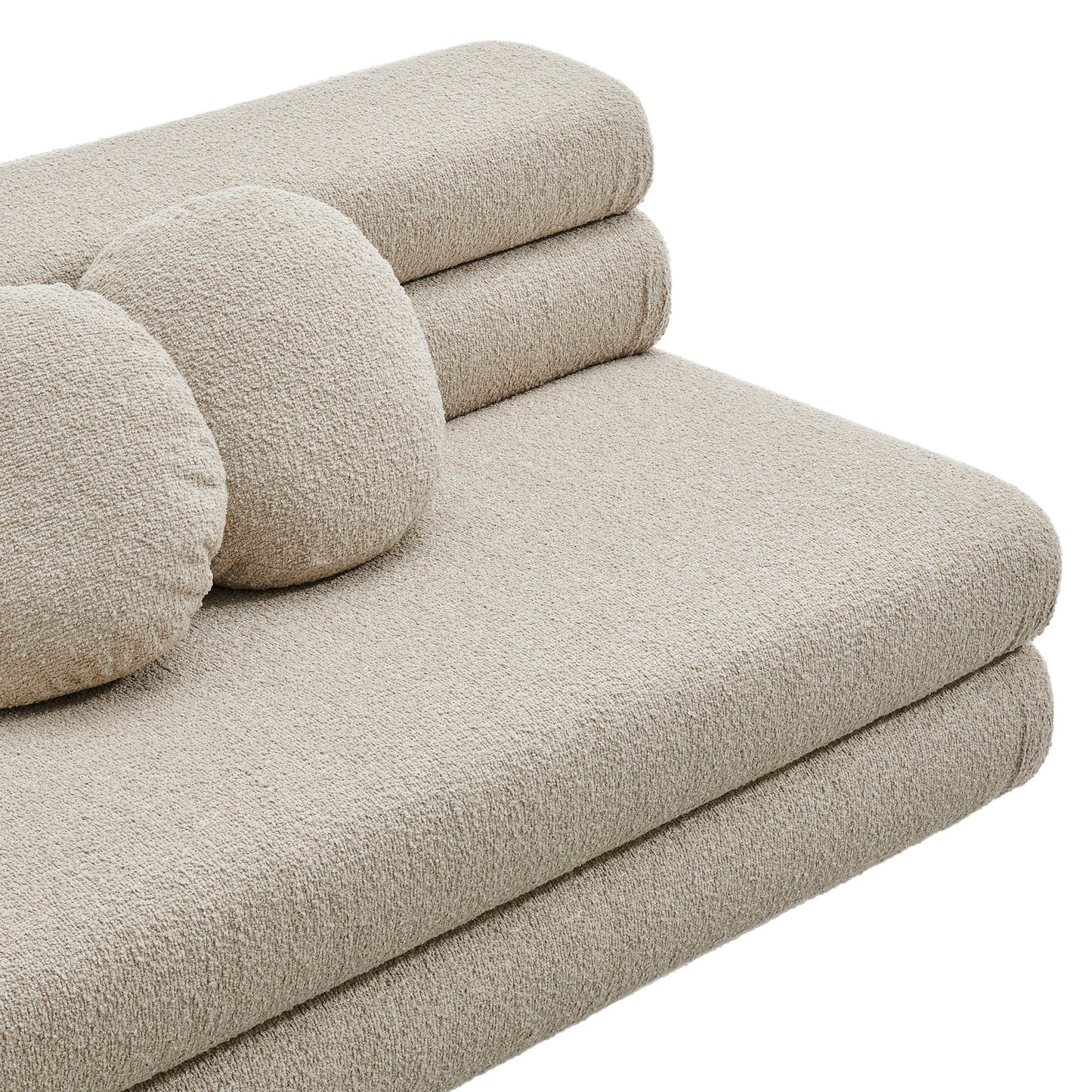 Jubilee Upholstered Modular Armless Loveseat by Modway EEI-7709