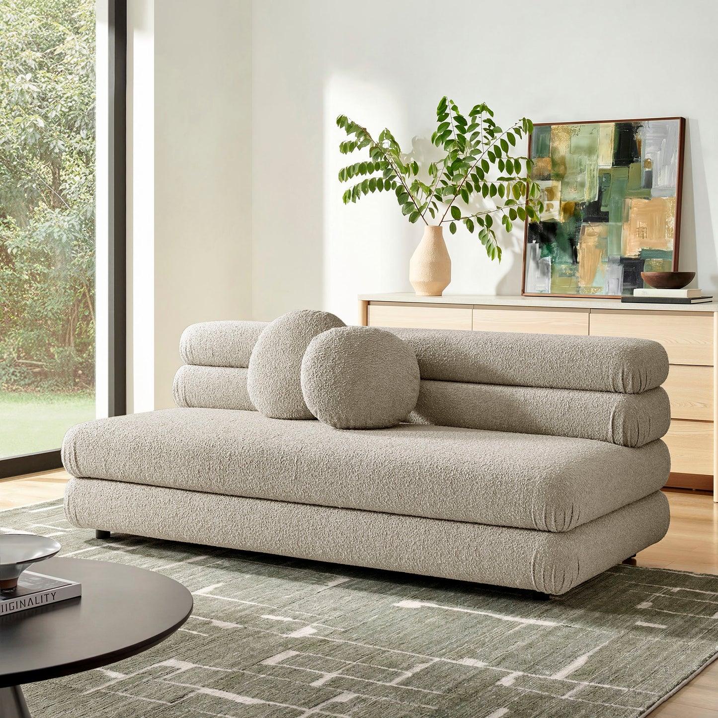 Jubilee Upholstered Modular Armless Loveseat by Modway EEI-7709