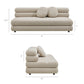 Jubilee Upholstered Modular Armless Loveseat by Modway EEI-7709