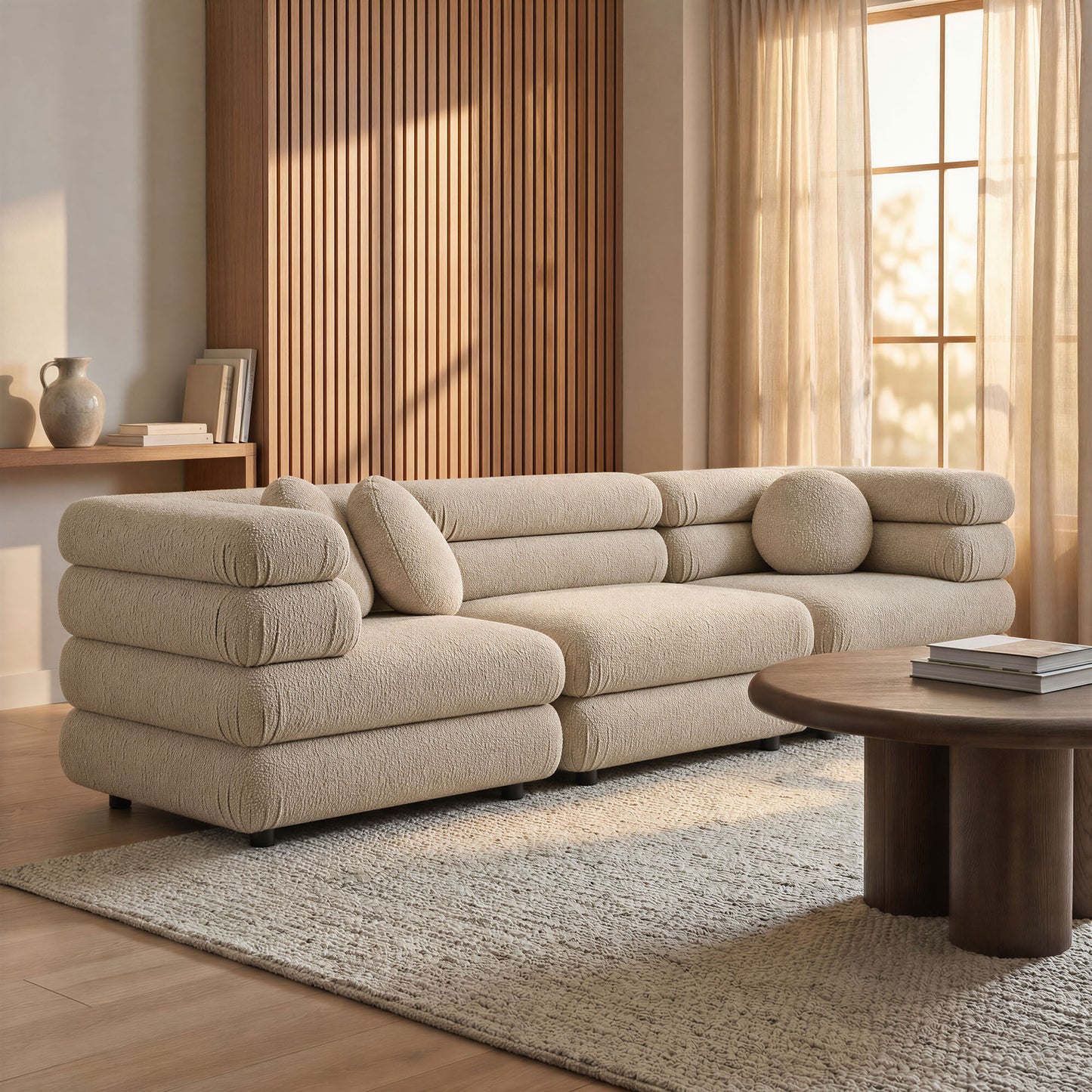 Jubilee 3-Piece Upholstered 3-Piece Modular Sofa Set by Modway EEI-7712