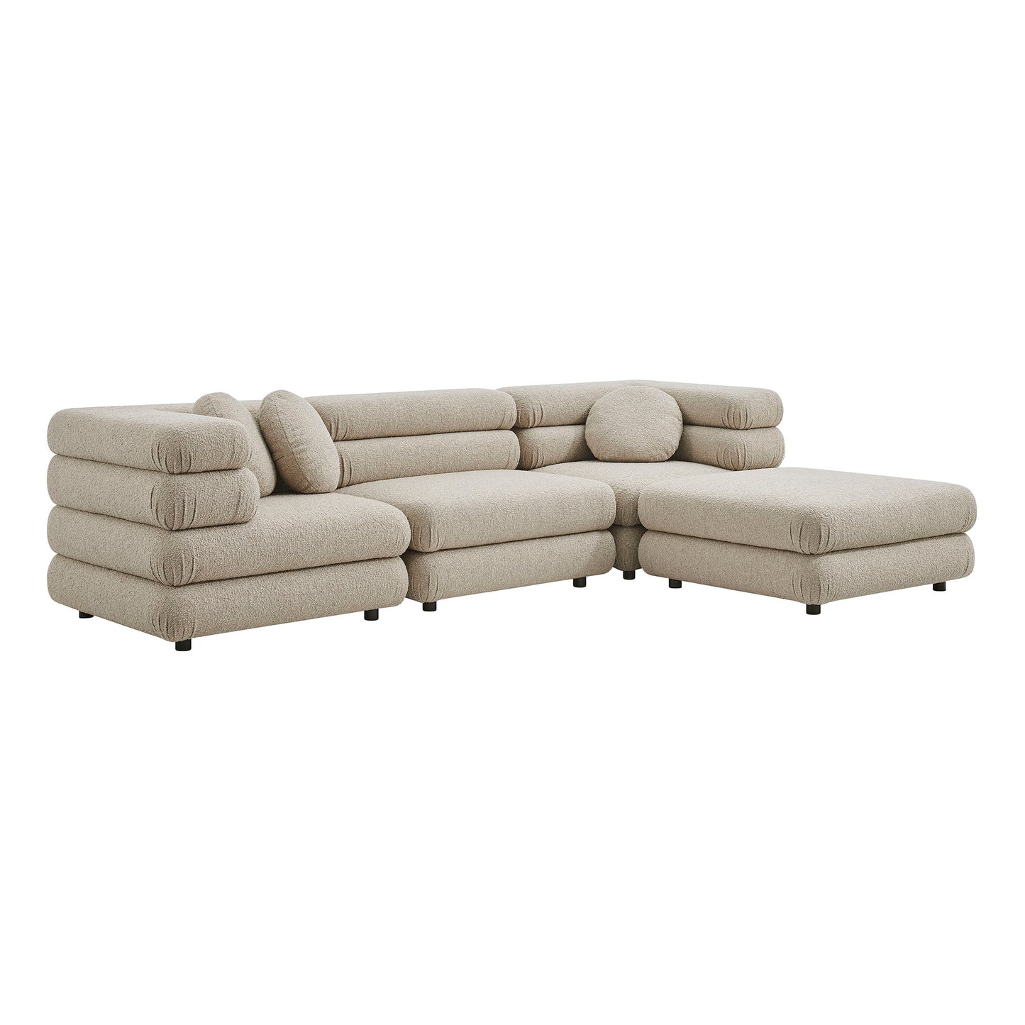 Jubilee 4-Piece Upholstered Modular Sofa Set by Modway EEI-7713