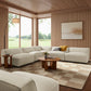 Auren 5 Piece Lattice Bouclé Upholstered Modular Corner Sectional by Modway EEI-7725