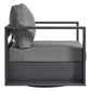 Tahoe Outdoor Patio Powder-Coated Aluminum Swivel Armchair by Modway EEI-7728