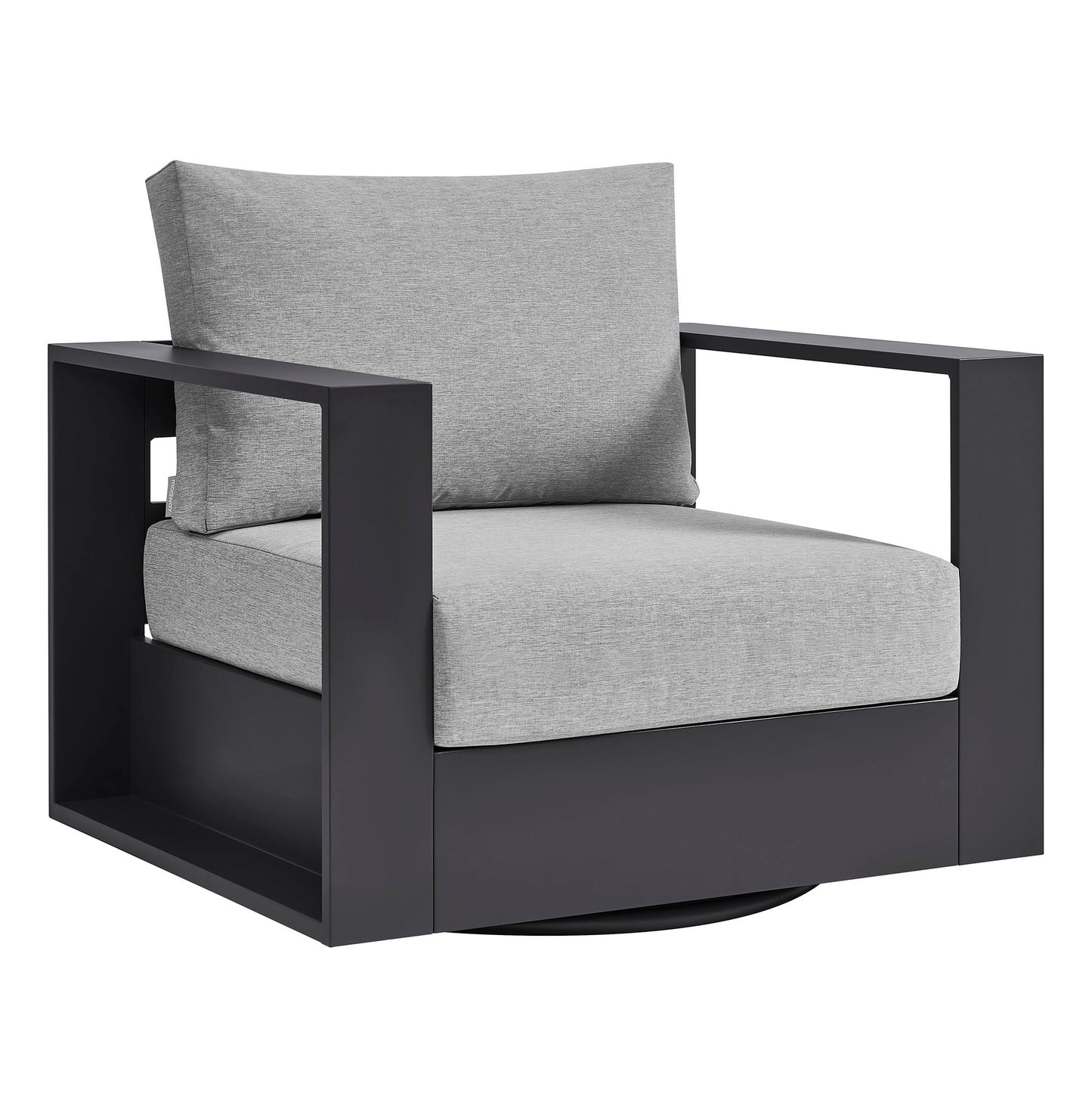 Tahoe Outdoor Patio Powder-Coated Aluminum Swivel Armchair by Modway EEI-7728