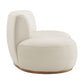 Rialta Curved Left-Arm Performance Velvet Sectional Loveseat by Modway EEI-7733