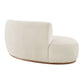 Rialta Curved Left-Arm Performance Velvet Sectional Loveseat by Modway EEI-7733