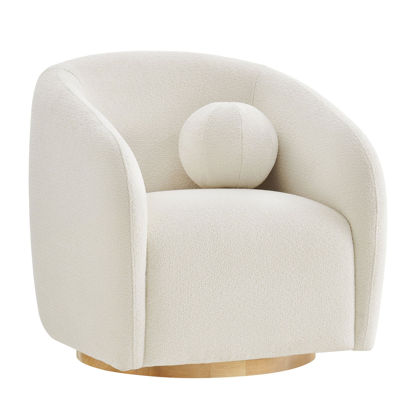 Holland Swivel Chenille Fabric Armchair by Modway EEI-7740