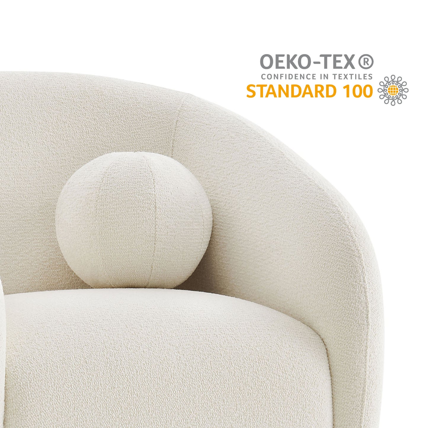 Holland Swivel Chenille Fabric Armchair by Modway EEI-7740