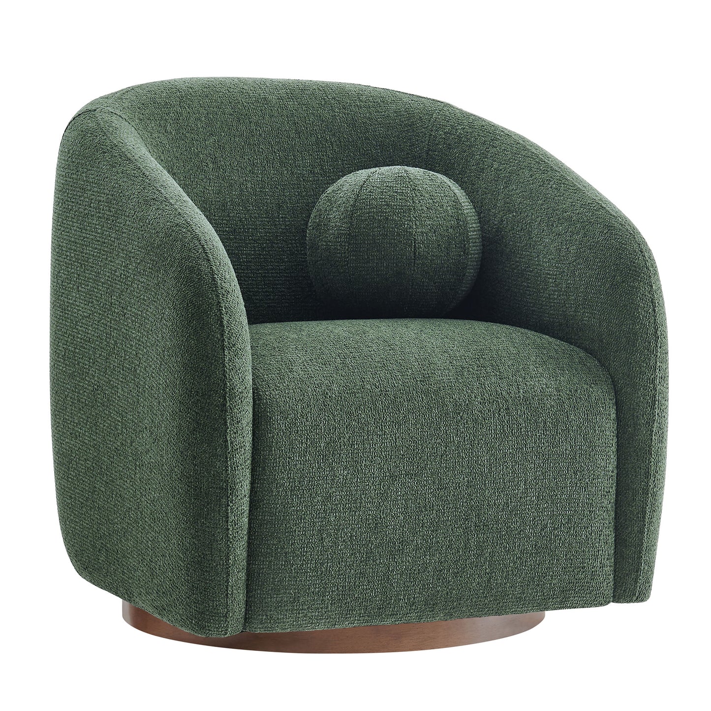 Holland Swivel Chenille Fabric Armchair by Modway EEI-7740