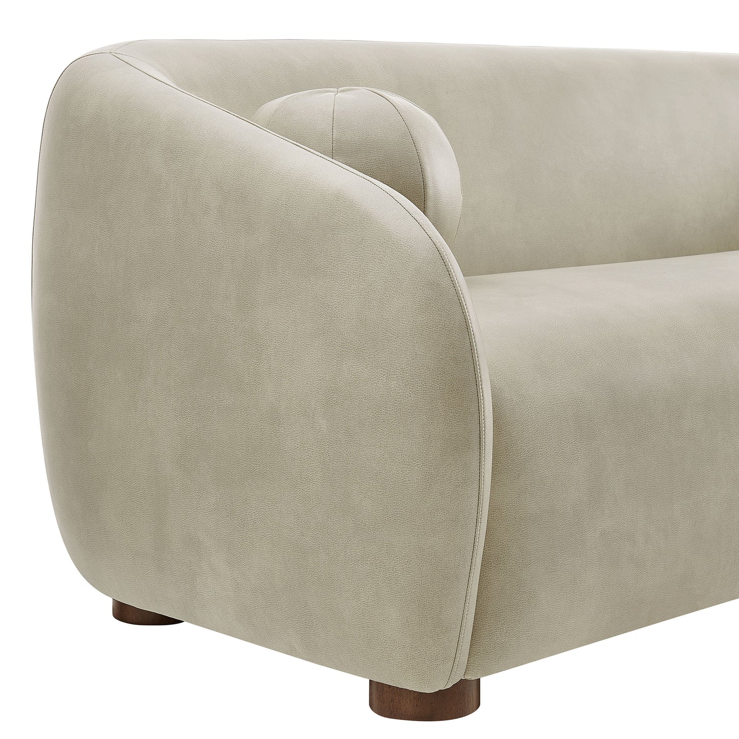 Holland 85" Vegan Leather Sofa by Modway EEI-7742