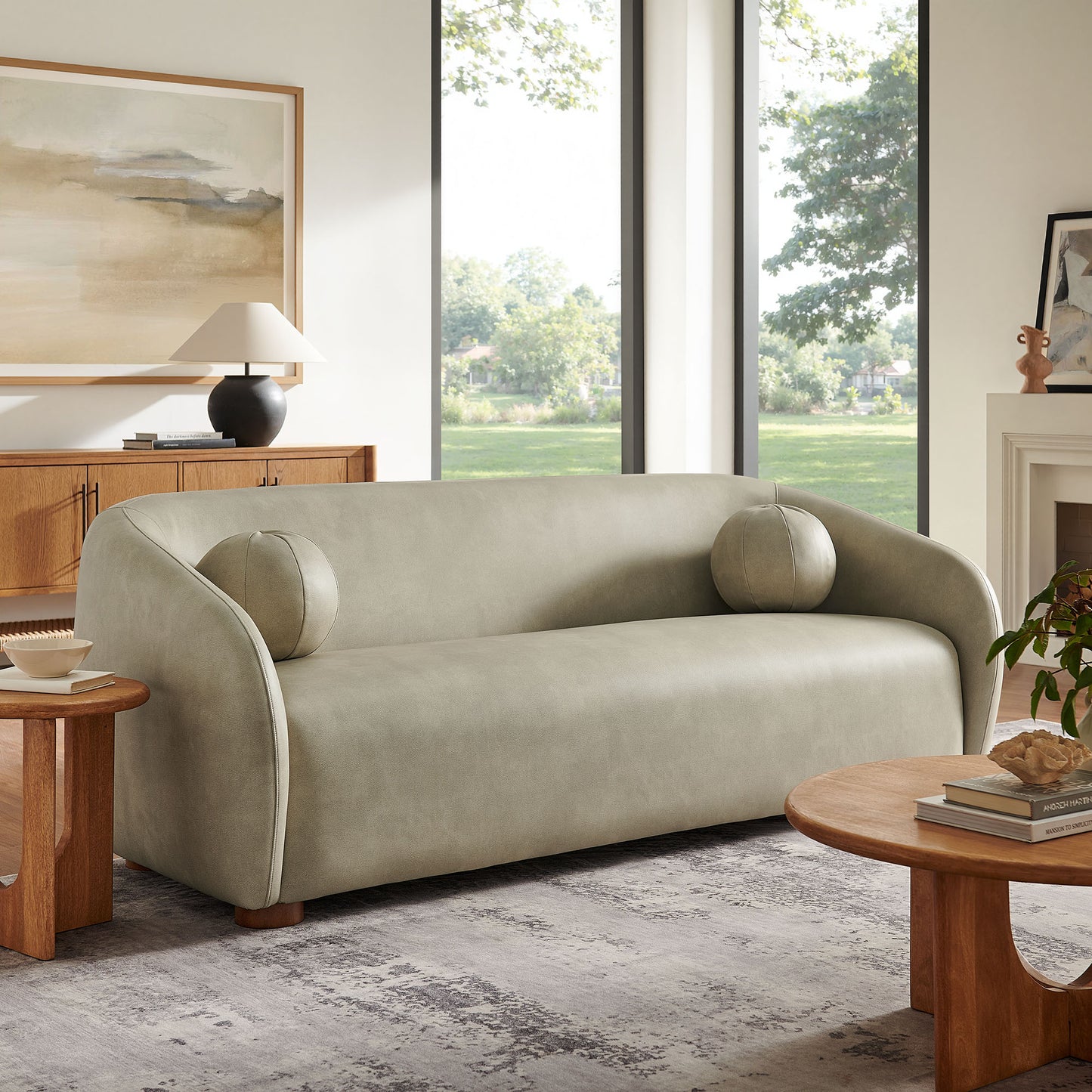 Holland 85" Vegan Leather Sofa by Modway EEI-7742