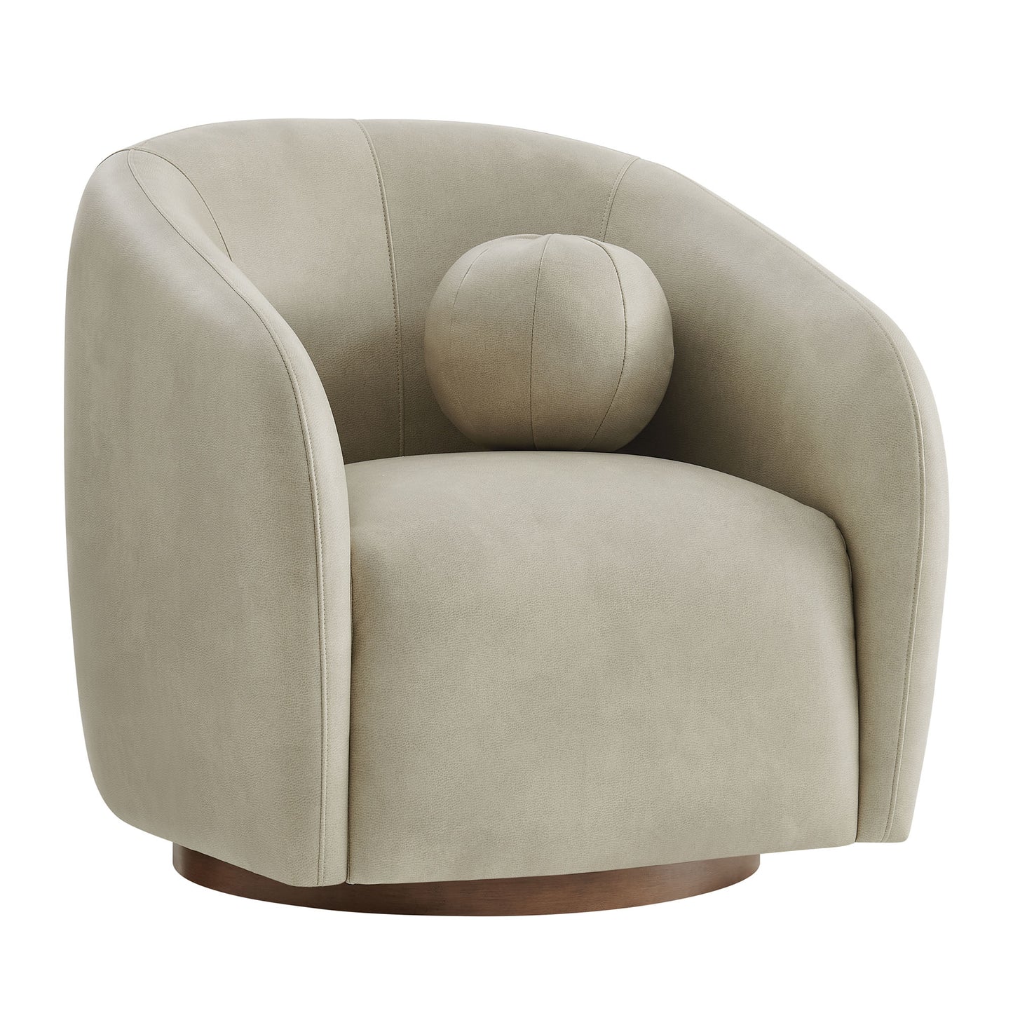Holland Swivel Vegan Leather Armchair by Modway EEI-7743