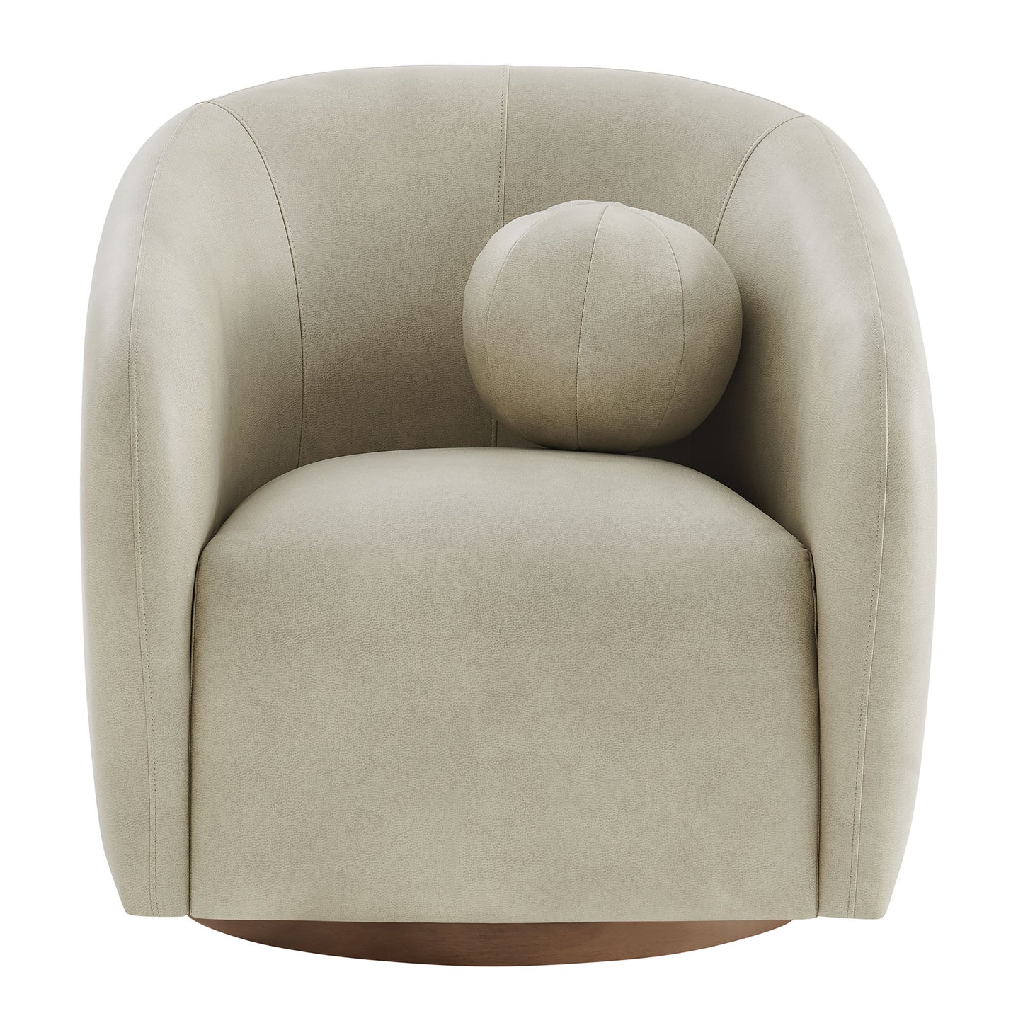 Holland Swivel Vegan Leather Armchair by Modway EEI-7743