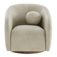Holland Swivel Vegan Leather Armchair by Modway EEI-7743