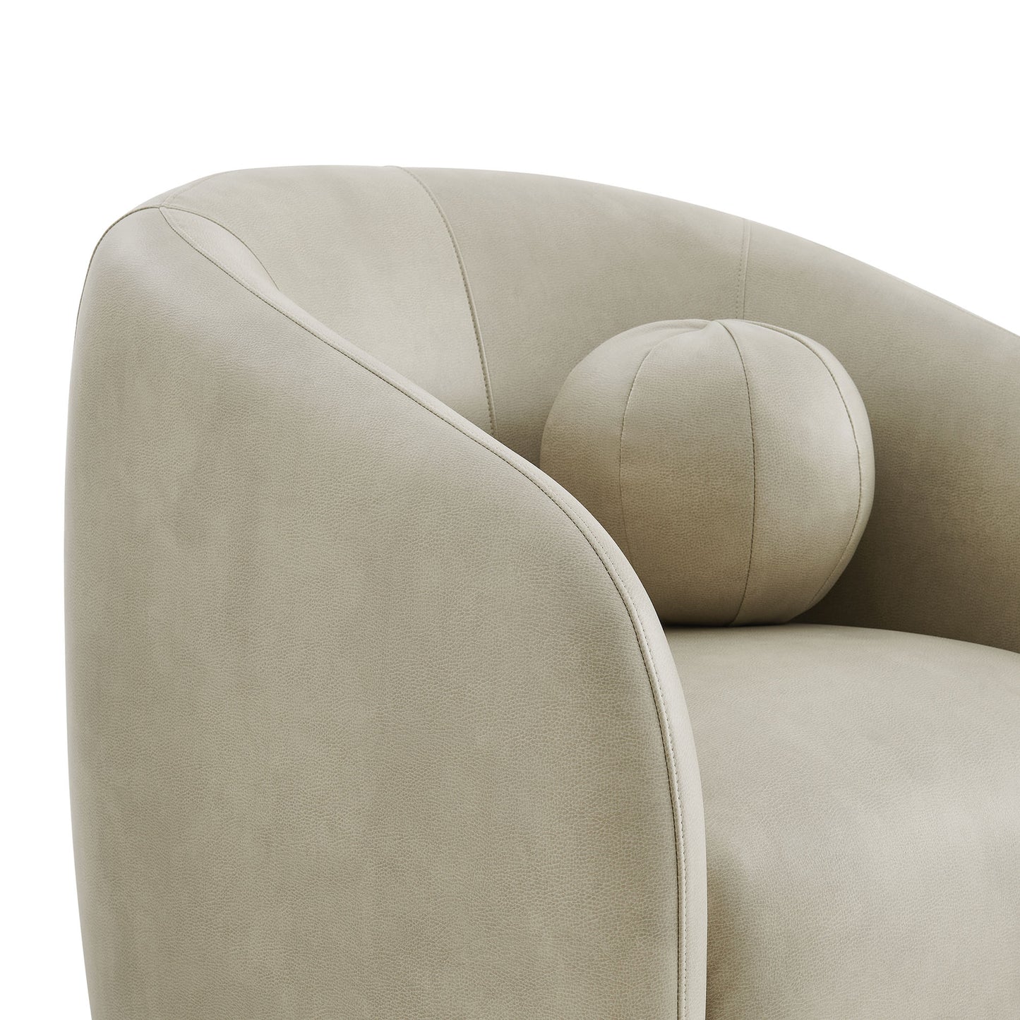 Holland Swivel Vegan Leather Armchair by Modway EEI-7743