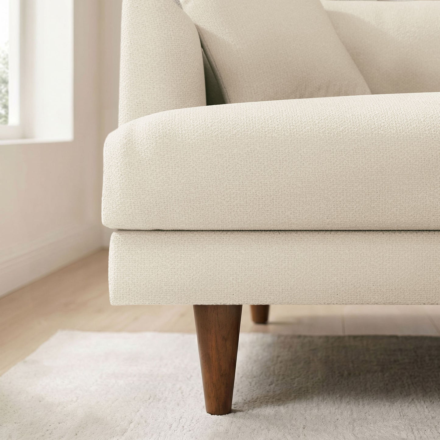 Zoya Down Filled Overstuffed Boucle Sofa by Modway EEI-7748