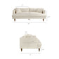 Zoya Down Filled Overstuffed Boucle Sofa by Modway EEI-7748