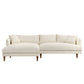 Zoya Left-Facing Down Filled Overstuffed Boucle Sectional Sofa by Modway EEI-7755