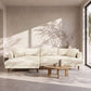 Zoya Left-Facing Down Filled Overstuffed Boucle Sectional Sofa by Modway EEI-7755