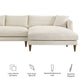 Zoya Right-Facing Down Filled Overstuffed Boucle Sectional Sofa by Modway EEI-7756