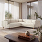 Zoya 3 Piece Down Filled Overstuffed Boucle Sectional Sofa by Modway EEI-7757