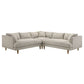 Zoya 3 Piece Down Filled Overstuffed Boucle Sectional Sofa by Modway EEI-7757