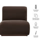 Denby Performance Velvet Accent Chair by Modway EEI-7766