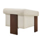 Halbrook Linen Blend Tripod Accent Chair by Modway EEI-7769