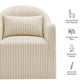 Bardot Striped Accent Chair by Modway EEI-7776