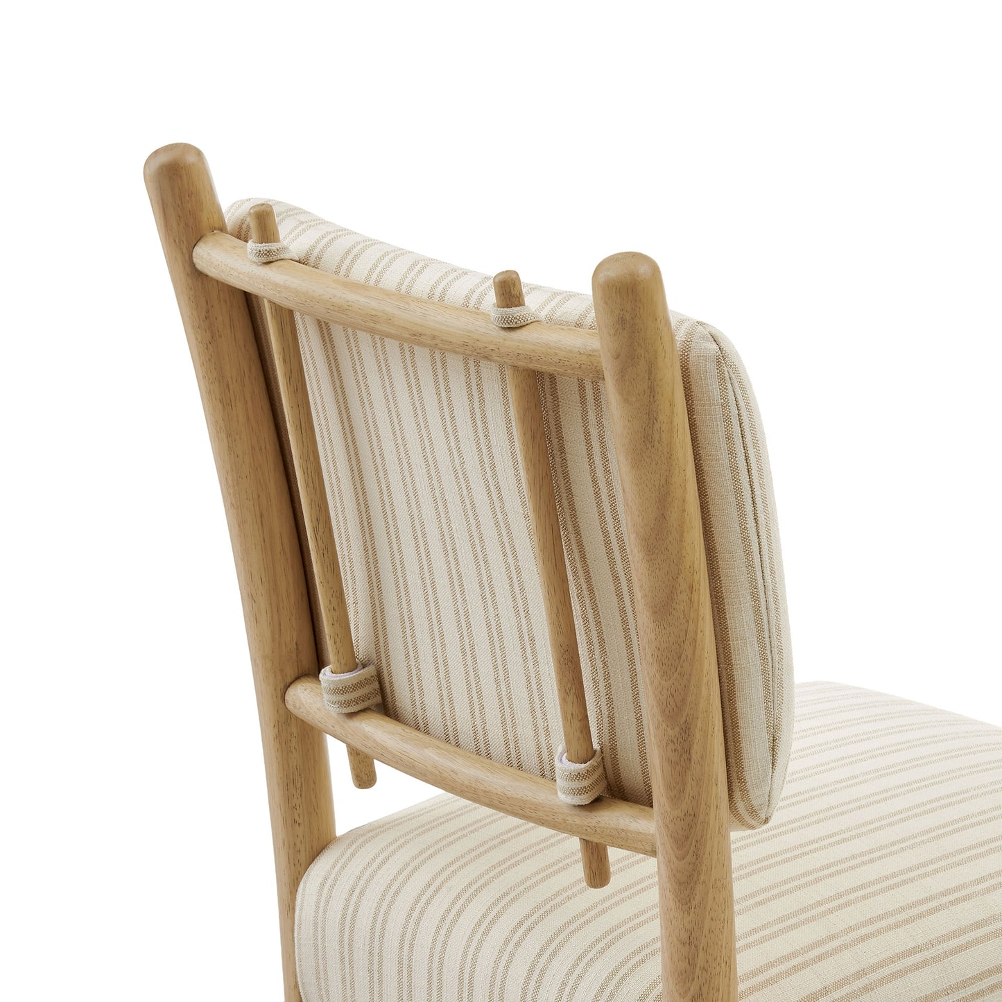 Mauden Striped Dining Side Chairs Set of 2 by Modway EEI-7777