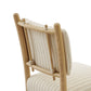 Mauden Striped Dining Side Chairs Set of 2 by Modway EEI-7777