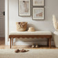Mirette Scalloped Edge Striped Accent Bench by Modway EEI-7781