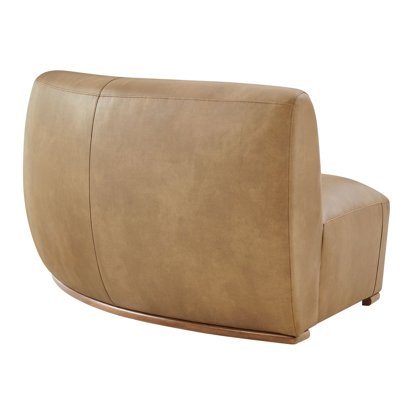 Rialta Curved Right-Arm Vegan Leather Sectional Loveseat by Modway EEI-7784