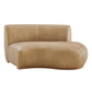 Rialta Curved Right-Arm Vegan Leather Sectional Loveseat by Modway EEI-7784
